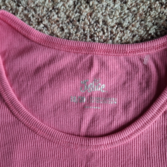 Justice Pink and Black Tank Tops Set - Picture 4 of 9